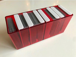 keyforge deckgrabber dragon shield scatola giochi 3d print model - Mito3D