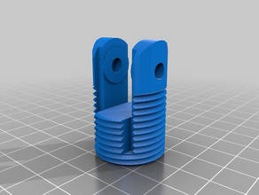ender 3 x-axis belt tensioner modified puller 3d printer accessories 3d print model - Mito3D