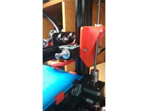 tronxy x1 x-axis stabilizer - changed accurate photo 3d printers tronyx 3d print model - Mito3D
