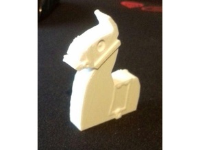 fortnite llama one side toys games 3d print model - Mito3D
