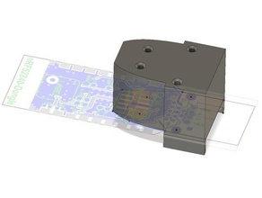 pogo-pin adaptador jtag nrf52840-dongle la electrónica pogo pin 3d print model - Mito3D