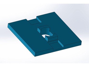 profilwinkel unterlage Haushalt montagewinkel naschen Regal 3d print model - Mito3D