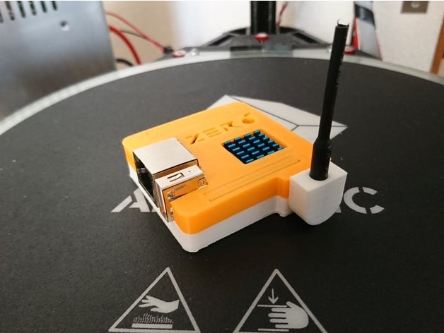 orange pi zero case folding antenna holder computer 3D print model - Mito3D