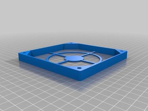 Ventilator Aktivkohle-filter-Fall 120 diy 3d print model - Mito3D
