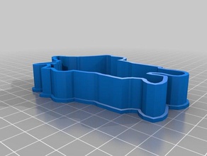 chein po cookie cutter kitchen dining 3d print model - Mito3D