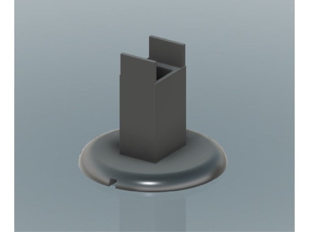fitbit charge soporte vertical deporte y al aire libre 3D print model - Mito3D