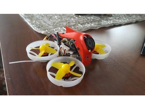 tinyleader hd canopy rc vehicles caddx turtle tinywhoop tiny whoop mount 3d print model - Mito3D