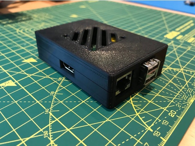 raspberry pi 1 vaka elektronik case 3D print model - Mito3D