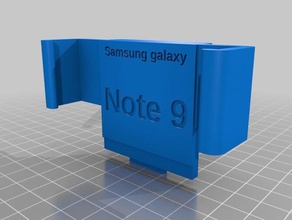 samsung galaxy note 9 mobile phone customized 3d print model - Mito3D