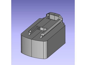 festool battery bpc 18 52ah case parts 3d print model - Mito3D