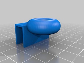 my customized parametric anet a8 filament guide 3d printer accessories 3d print model - Mito3D