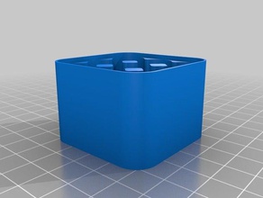 aa pile 3x3 i contenitori personalizzato 3d print model - Mito3D