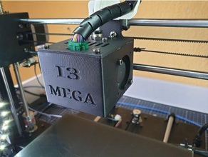 anycubic i3 mega hotend durumda 3d yazıcı parçaları 3d print model - Mito3D