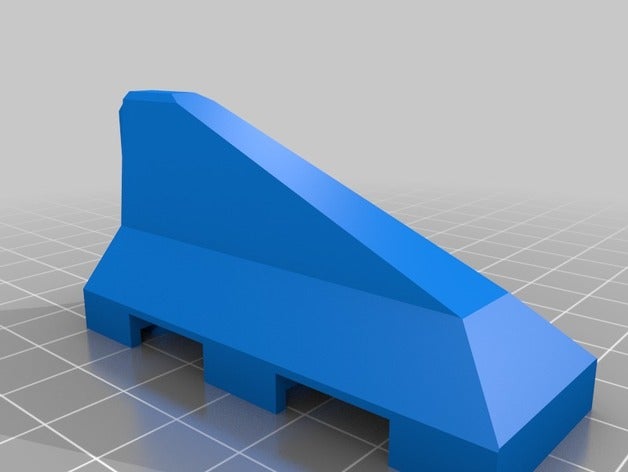 barrera hormig&oacuten de lego hormigón 3d la impresión pruebas 3D print model - Mito3D