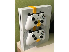 xbox one controller holder video games 3d print model - Mito3D