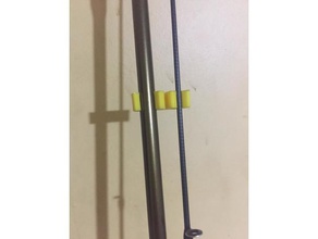 fishing rod holder clips hobby 3d print model - Mito3D