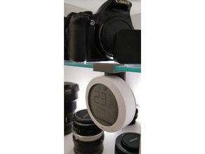 xiaomi mijia ção do higrómetro termômetro gadgets higrometer higrômetro de montagem ikea hack kallax 3d print model - Mito3D