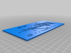 la pioneer 10 saludos 3d impresión 3d print model - Mito3D