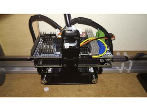 eleksmaker a3 pro cable support ramps tools laser lasercut 3d print model - Mito3D