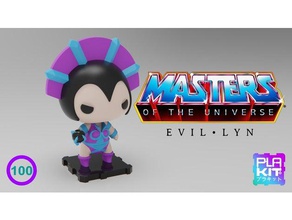 evil-lyn masters universe toys games 80s action figure cartoon collectible collection evillyn evil lyn figurine heman mastersoftheuniverse miniature nsfw plakit purakito skeletor toymaker 3d print model - Mito3D