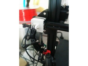 ender 3 gopro mount 3d printer accessories blender creality 3d print model - Mito3D