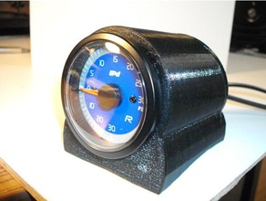 pressure gauge pod automotive 3d print model - Mito3D