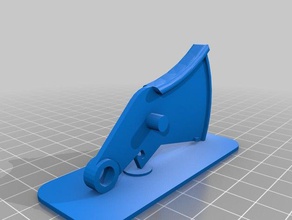 glue gun trigger 3d drucken 3d print model - Mito3D