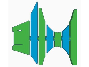 eine weitere flexi-fish remix dual-extrusion Tiere artikuliert dual-extruder flexibel polymathic drucken Ort zwei Farbe 3d print model - Mito3D