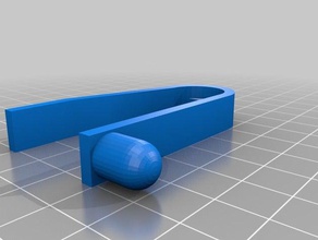 clip pour tube parasol accessories 3d print model - Mito3D