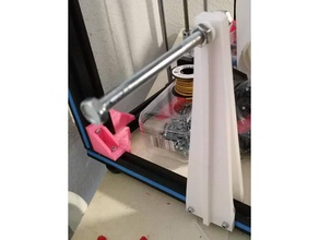 filament-spool-holder tronxy x5s 3d printer parts 3d print model - Mito3D