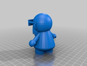 daarkh ein Menschen 28mm 3d print model - Mito3D