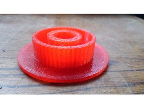 bobina di filamento hub 3d print model - Mito3D