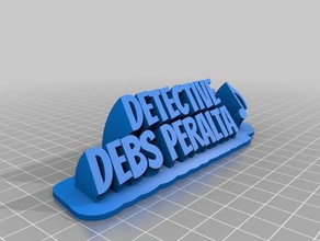 debbs office customized 3d print model - Mito3D