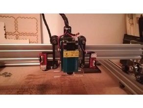 eleksmaker a3 pro x-endstop holder tools 28mm laser lasercut 3d print model - Mito3D
