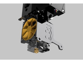 bearbooster Druckerhöhungsanlage hotend Kühlung 3d Drucker Teile bearcontest01 tragen extruder prusa i3 mk3 3d print model - Mito3D