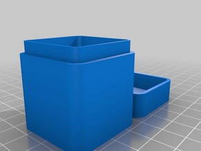 ajuste la caja de 30x30x30 los contenedores personalizado 3d print model - Mito3D