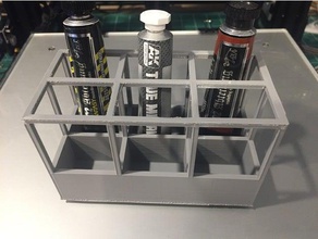 oil paint putty holder insert art tools 3d print model - Mito3D