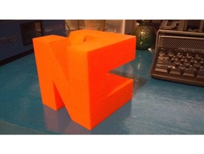 3d neocrisis logotipo sinais logotipos 3d print model - Mito3D