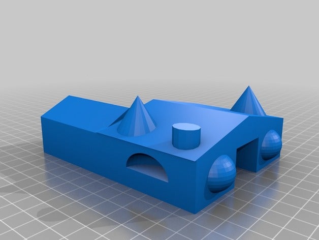 creativo de la casa 3d impresión 3D print model - Mito3D