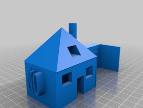 devante donald kreativ-Haus 3d drucken 3d print model - Mito3D