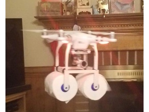 drone tp sistema de entrega rc los vehículos 3d print model - Mito3D