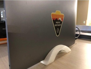 pro macbook air dizüstü bilgisayar sahibi laptop aksesuarları stand 3d print model - Mito3D