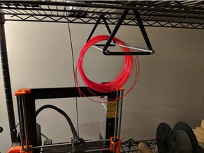 fio de prateleira exemplo filamentos distribuidor 3d a impressora os acessórios filamento titular suporte amostras haste lisa prateleiras arame 3d print model - Mito3D