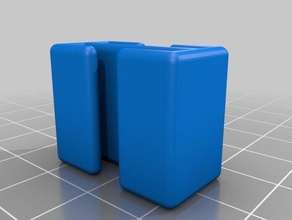 meine angepasste Rucksack-Gurt-clip sport im freien 3d print model - Mito3D
