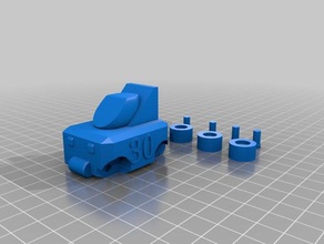 simple toy car toys games 3d print model - Mito3D