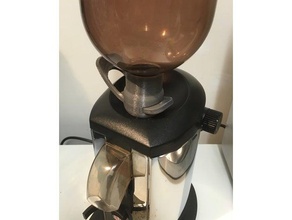 bean hopper chute shutter stopper baffle iberital challenge coffee grinder kitchen & dining beans valve 3d print model - Mito3D