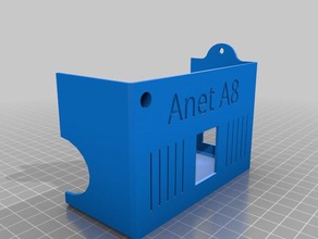 anet a8 power supply case switch iec 60320 c14 connector 3d printer accessories 3d print model - Mito3D