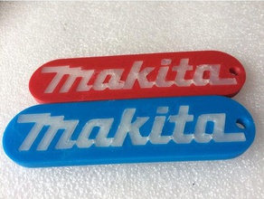 makita-clé tag de porte-clés dewalt irwin prise en main rapide trousseau clés milwaukee m12 m18 les outils électriques 3d print model - Mito3D