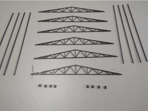 piezas de estructura una nave industrial 3d impresión 3d print model - Mito3D