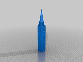 campanile di santandrea tarar kopyaları 3d print model - Mito3D